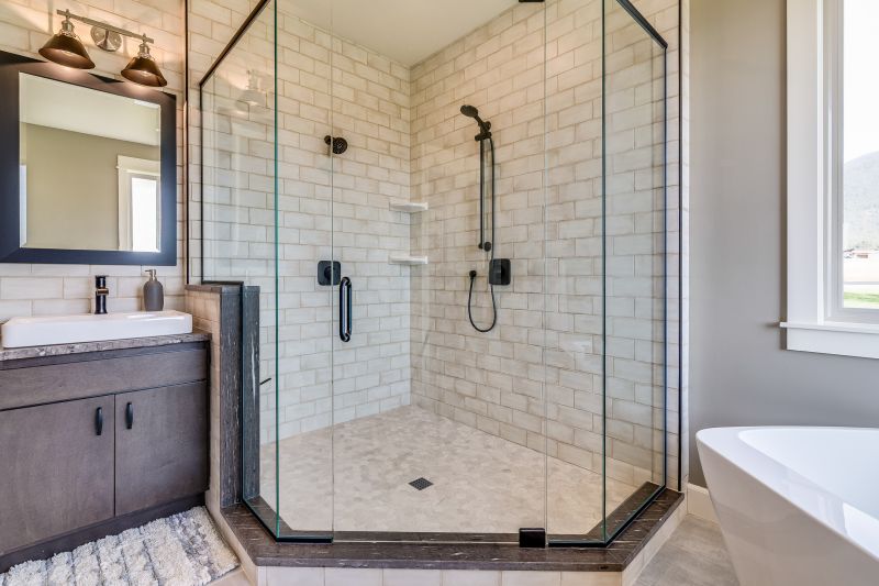 Curved Shower Stall